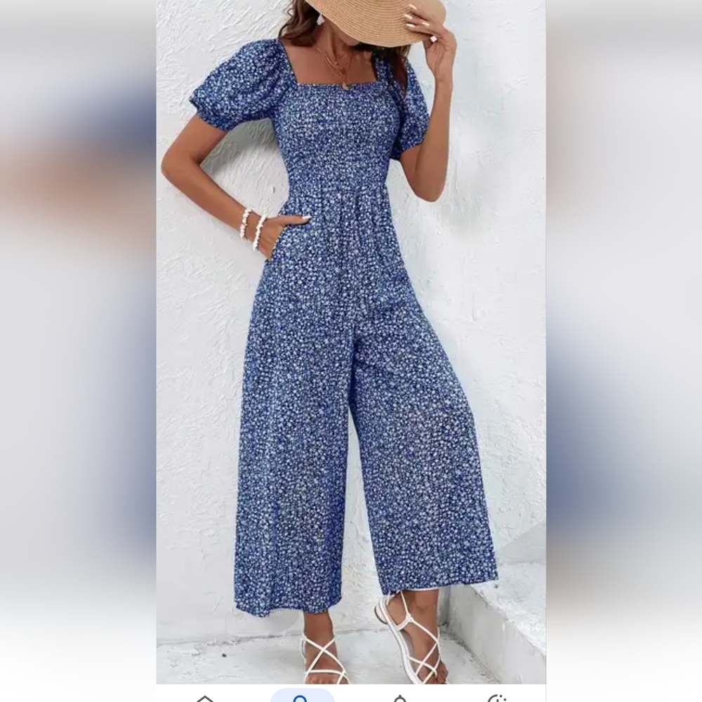 Floral Jumpsuit